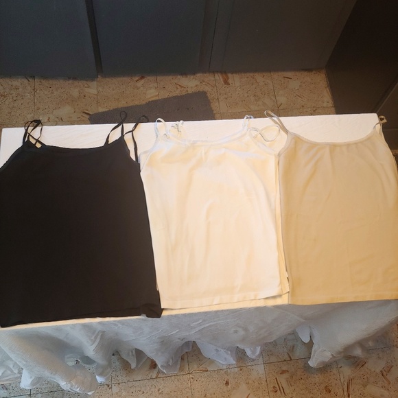 Ann Taylor Tops - 5 Ann Taylor Stretch Fit Camis (M)